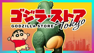 A TRIP TO THE GODZILLA STORE IN TOKYO +BONUS CRAYON SHIN CHAN SHOP!!