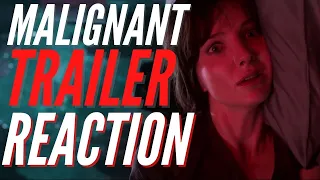SCARY AS F*CK?! | Kleaver Reacts First Time Seeing Malignant Trailer Reaction 2021