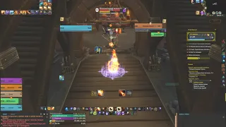 Осада Боралуса / Siege of Boralus Mythic+ 10 Fire mage PoV