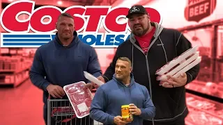 COSTCO SHOPPING TRIP WITH TERRY HOLLANDS | 25LBS OF MEAT | BRIAN SHAW