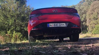 Hyundai i30 N Line Sedan (Elantra) acceleration and sound