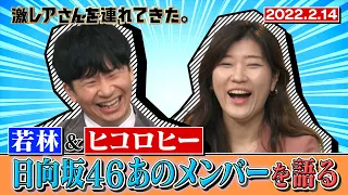 【激レアさん】若林&ヒコロヒーが日向坂46あのメンバーを語る！/ 2022.2.14放送