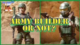 Army Builder or Not? GI Joe Classified GRUNT Figure as a Steel Brigade / Steel Corps Trooper