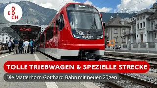 Ein neuer Stern am Schweizer Eisenbahnhimmel: Die ORION-Triebzüge der Matterhorn Gotthard Bahn!