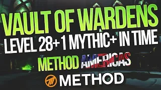 LVL 28+1 MYTHIC+ Vault of the Wardens Global MDI Practice - Method - JdotB Resto Druid POV