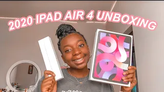 Unboxing the 2020 iPad Air 4 + Apple Pencil 2nd Generation