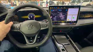 New VOLKSWAGEN PASSAT 2024 - INTERIOR details, practicality & new INFOTAINMENT system