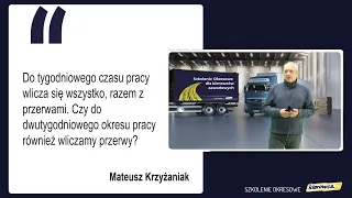 Do tygodniowego czasu pracy wlicza się wszystko, razem z [pełna treść pytania w opisie]