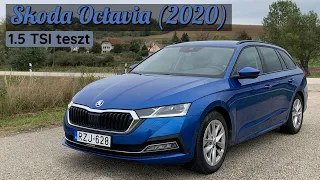 Skoda Octavia (2020) 1.5 TSI teszt | Tágasabb, praktikusabb, attraktívabb