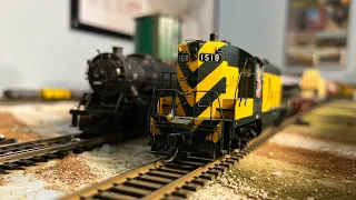 August Trains on the HO CNW Ravenstown North Subdivision