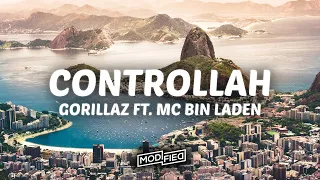 Gorillaz - Controllah ft. MC Bin Laden | Lyrics Video