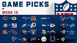 Week 15 Game Picks | NFL 2019