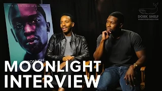 MOONLIGHT: Trevante Rhodes and André Holland Interview