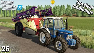 USED SPRAYER FOR SALE Survival Challenge FS22 Hinterland Ep 26