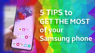 🔥 5 TIPS to GET THE MOST of your Samsung S20 FE / Ultra / S10 phone 🔥