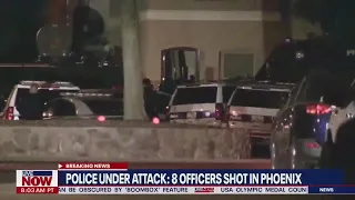 Police under attack: 8 officers injured in Phoenix | LiveNOW from FOX