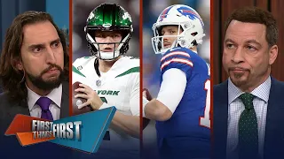 FIRST THING FIRST | Nick Wright & Chris Broussard GOES CRAZY Jets trade Zach Wilson to Broncos
