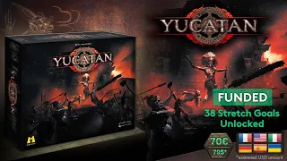 Yucatan by Matagot Aztec Board Game with miniatures All In Unboxing