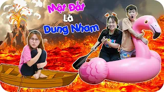 Thử Thách Thoát Khỏi Dung Nham ♥ Min Min TV Minh Khoa