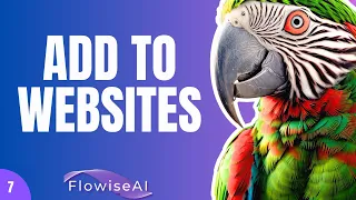 Flowise AI Tutorial #7 - Adding Chatbots to Websites using Embed API