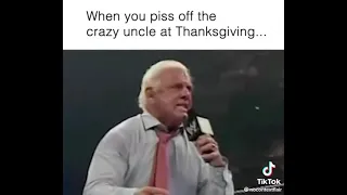 When you piss off the crazy uncle at Thanksgiving...