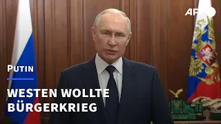 Putin: "Der Westen wollte, dass Russen sich gegenseitig töten" | AFP