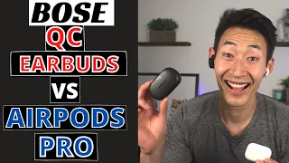 Using the NEW BOSE QUIET COMFORT EARBUDS REVIEW vs Apple AIRPODS PRO (which is better?)