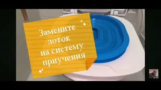 как приучить кота к унитазу пошаговая инструкция