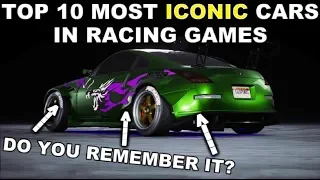 Top 10 Most Iconic Cars in racing games