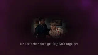 taylor swift - we are never ever getting back together (slowed + reverb)
