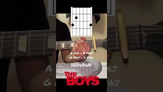 Bones Chords & Guitar Lesson | Imagine Dragons #theboys #bones #shorts #imaginedragons