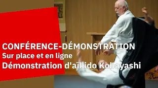 Démonstration d'aïkido Kobayashi