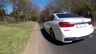 BMW M760Li xDrive Launch Control Sound Reaction South Africa