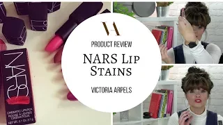 NARS & Charlotte Tilbury Lip Stains - Makeup Product Review
