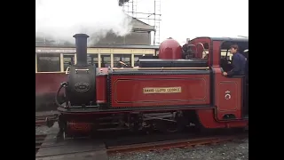 Ffestiniog & Welsh Highland Railway: The Double Fairlie 0-4-4-0T No.12 'David Lloyd George'.