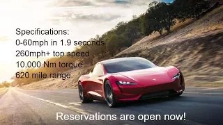 2020 Tesla Roadster Presentation by Elon Musk