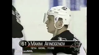 Max Afinogenov scores a beauty vs Thrashers (15 feb 2001)