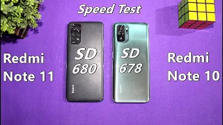 Redmi Note 11 vs Redmi Note 10 Speed Test Comparison | MIUI 13 vs MIUI 12.5 Speed Test