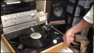 Dr Carl belts his Sota Turntable