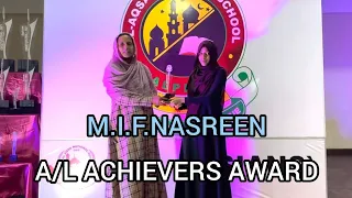 M.I.F.Nasreen | A/L Achievers | Al Aqsa National School | Awarding Ceremony | Oor Tv