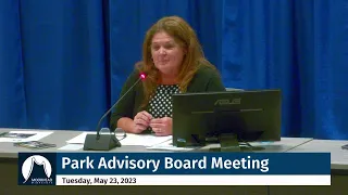 City of Moorhead - Park Advisory Board Meeting - May 23, 2023