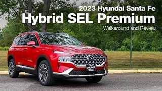 2023 Hyundai Santa Fe Hybrid SEL Premium | Walkaround and Review