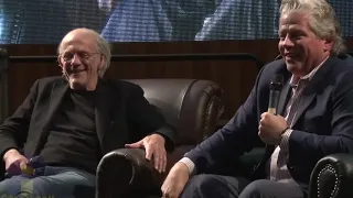 Back To The Future -Christopher Lloyd & Tom Wilson almost got fired from the movie (interview)