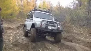 УАЗ, Нива и Pajero 2. Большие колеса рулят!