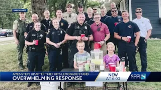 Community gives sweet surprise after thief steals from kids' lemonade stand