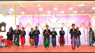 Bharat Ka Savidhan Dance performed by Buddhist International School Girls - Annual Function 2024