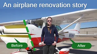 We bought a Cessna 172 airplane to Renovate |  Was it worth it?