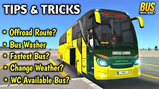 🚚Useful Tips & Tricks For Everyone In Bus Simulator Ultimate New Update 2.0.3 🏕 | Bus Gameplay