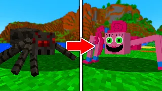 I remade every mob into Poppy Playtime in Minecraft