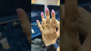 Showcasing The Girlish Rings (Gold) at Gandhi Nagar Store - FB Live on 05/Sep/2023